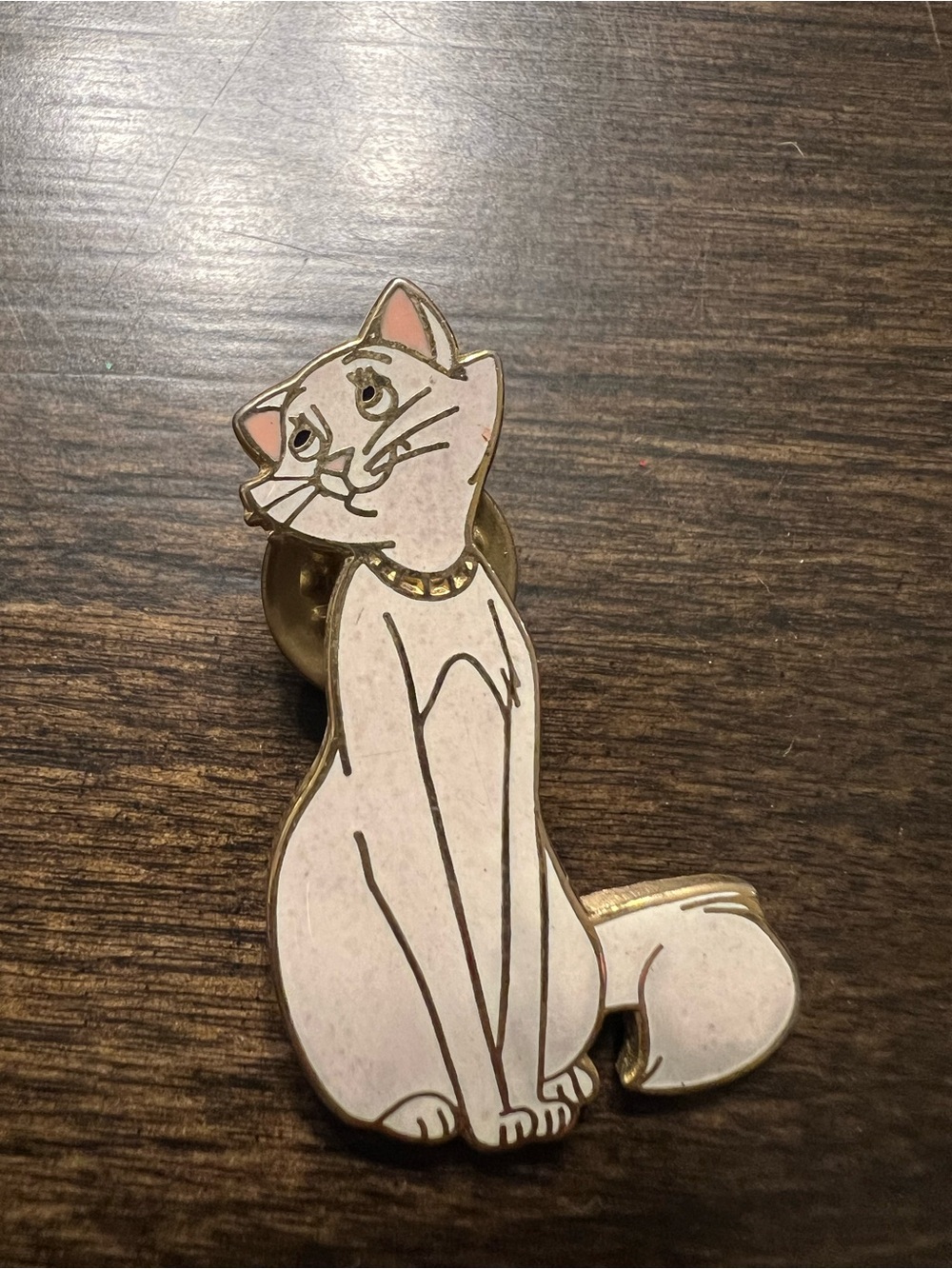 Vintage Disney Parks The Aristocats Duchess Enamel Trading Pin